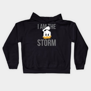 I Am The Storm, Donald Kids Hoodie